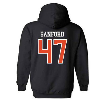 Oregon State - NCAA Football : Luke Sanford - Sports Shersey Hooded Sweatshirt-1