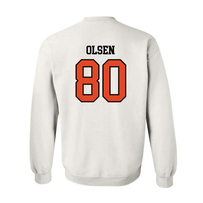 Oregon State - NCAA Football : Eric Olsen - Sports Shersey Crewneck Sweatshirt-1