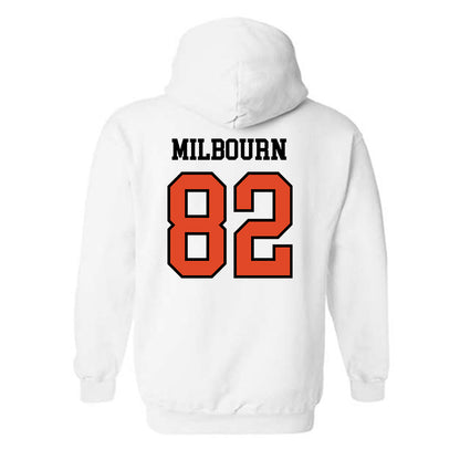 Oregon State - NCAA Football : Gabe Milbourn - Sports Shersey Hooded Sweatshirt-1