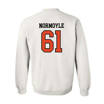 Oregon State - NCAA Football : Jake Normoyle - Sports Shersey Crewneck Sweatshirt-1