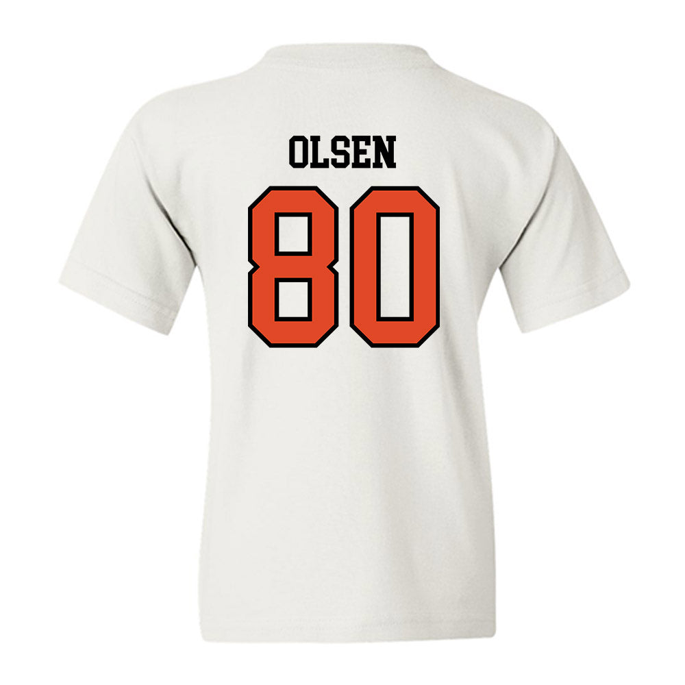 Oregon State - NCAA Football : Eric Olsen - Sports Shersey Youth T-Shirt-1
