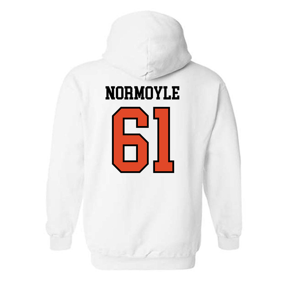 Oregon State - NCAA Football : Jake Normoyle - Sports Shersey Hooded Sweatshirt-1