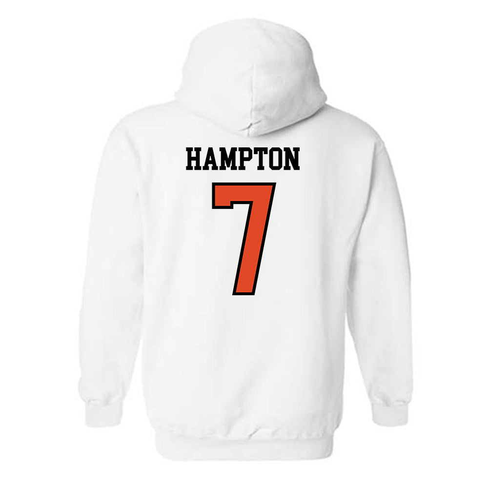 Oregon State - NCAA Football : Aeryn Hampton - Sports Shersey Hooded Sweatshirt-1