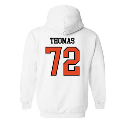 Oregon State - NCAA Football : Noah Thomas - Sports Shersey Hooded Sweatshirt-1