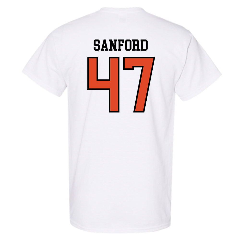 Oregon State - NCAA Football : Luke Sanford - Sports Shersey T-Shirt-1