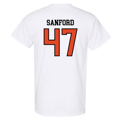 Oregon State - NCAA Football : Luke Sanford - Sports Shersey T-Shirt-1