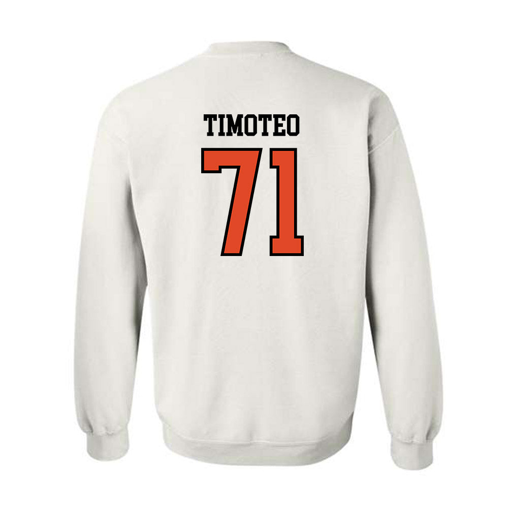 Oregon State - NCAA Football : Josiah Timoteo - Sports Shersey Crewneck Sweatshirt-1