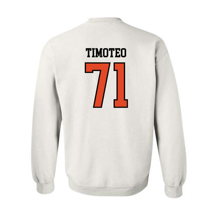 Oregon State - NCAA Football : Josiah Timoteo - Sports Shersey Crewneck Sweatshirt-1