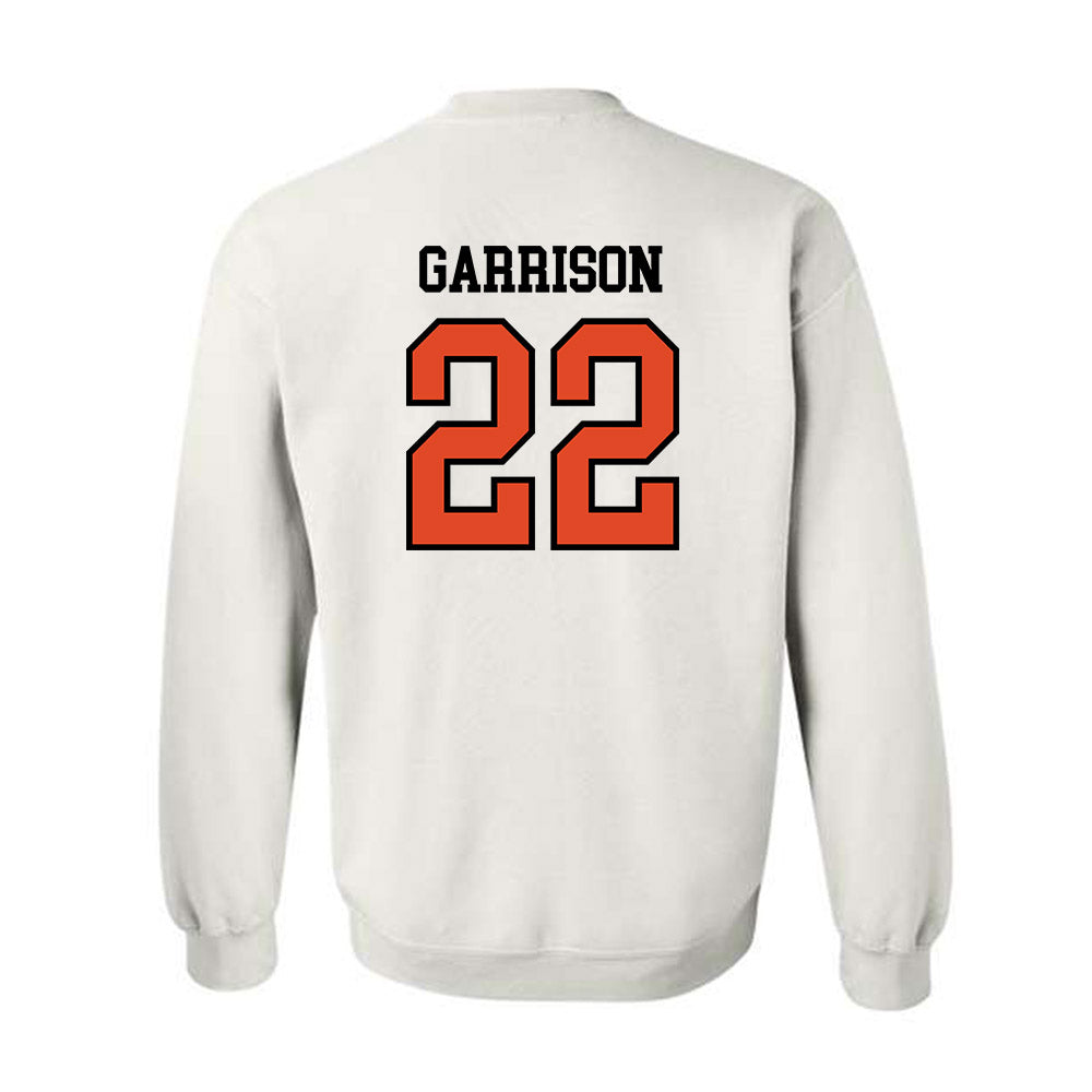 Oregon State - NCAA Football : Tre Garrison - Sports Shersey Crewneck Sweatshirt-1
