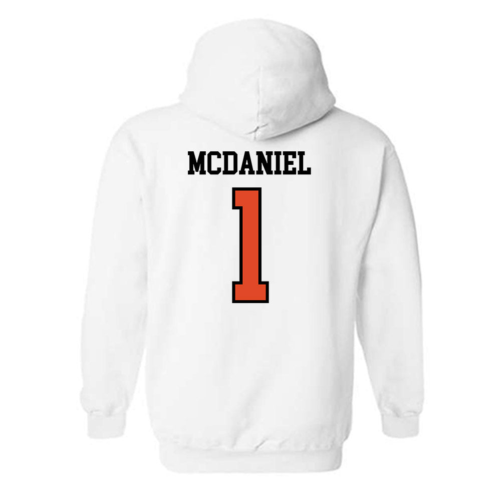 Oregon State - NCAA Football : Adonis McDaniel - Sports Shersey Hooded Sweatshirt-1