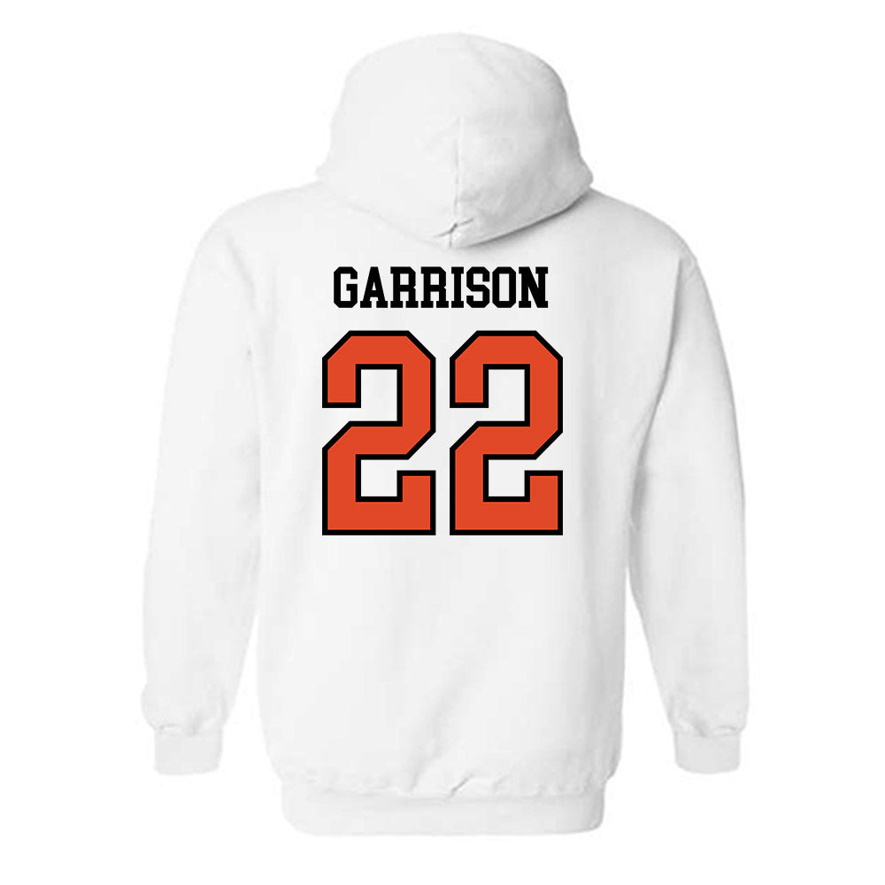 Oregon State - NCAA Football : Tre Garrison - Sports Shersey Hooded Sweatshirt-1