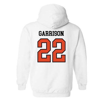 Oregon State - NCAA Football : Tre Garrison - Sports Shersey Hooded Sweatshirt-1