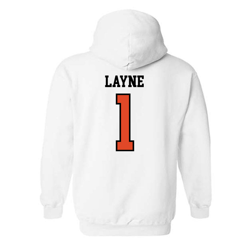 Oregon State - NCAA Football : Dylan Layne - Sports Shersey Hooded Sweatshirt-1