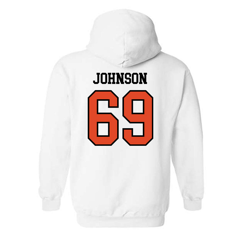Oregon State - NCAA Football : Kwan Johnson - Sports Shersey Hooded Sweatshirt-1