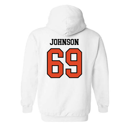 Oregon State - NCAA Football : Kwan Johnson - Sports Shersey Hooded Sweatshirt-1
