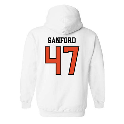 Oregon State - NCAA Football : Luke Sanford - Sports Shersey Hooded Sweatshirt-1