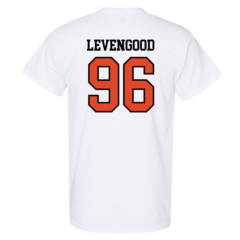 Oregon State - NCAA Football : Luke Levengood - Sports Shersey T-Shirt-1