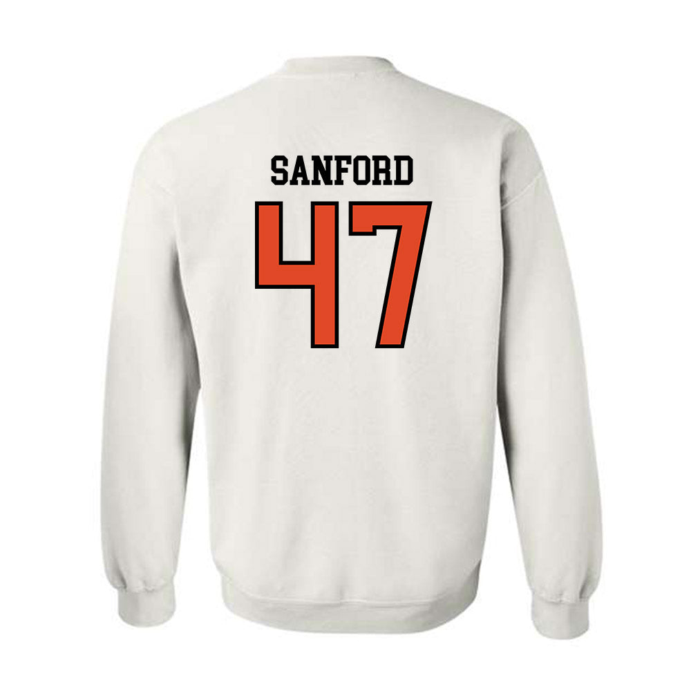 Oregon State - NCAA Football : Luke Sanford - Sports Shersey Crewneck Sweatshirt-1