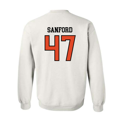 Oregon State - NCAA Football : Luke Sanford - Sports Shersey Crewneck Sweatshirt-1