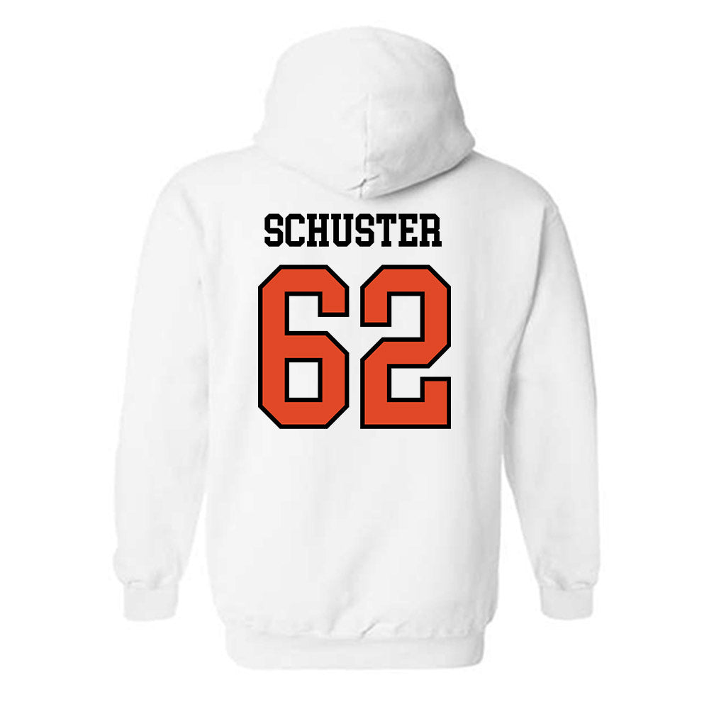 Oregon State - NCAA Football : Jacob Schuster - Sports Shersey Hooded Sweatshirt-1