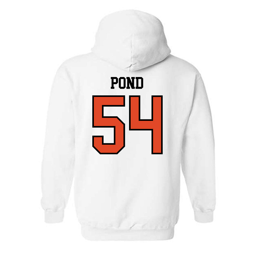 Oregon State - NCAA Football : Clive Pond - Sports Shersey Hooded Sweatshirt-1