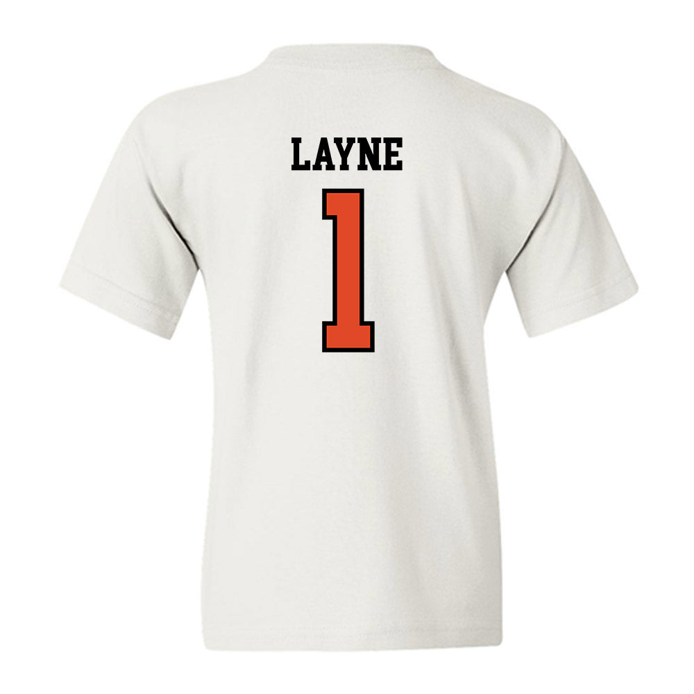 Oregon State - NCAA Football : Dylan Layne - Sports Shersey Youth T-Shirt-1