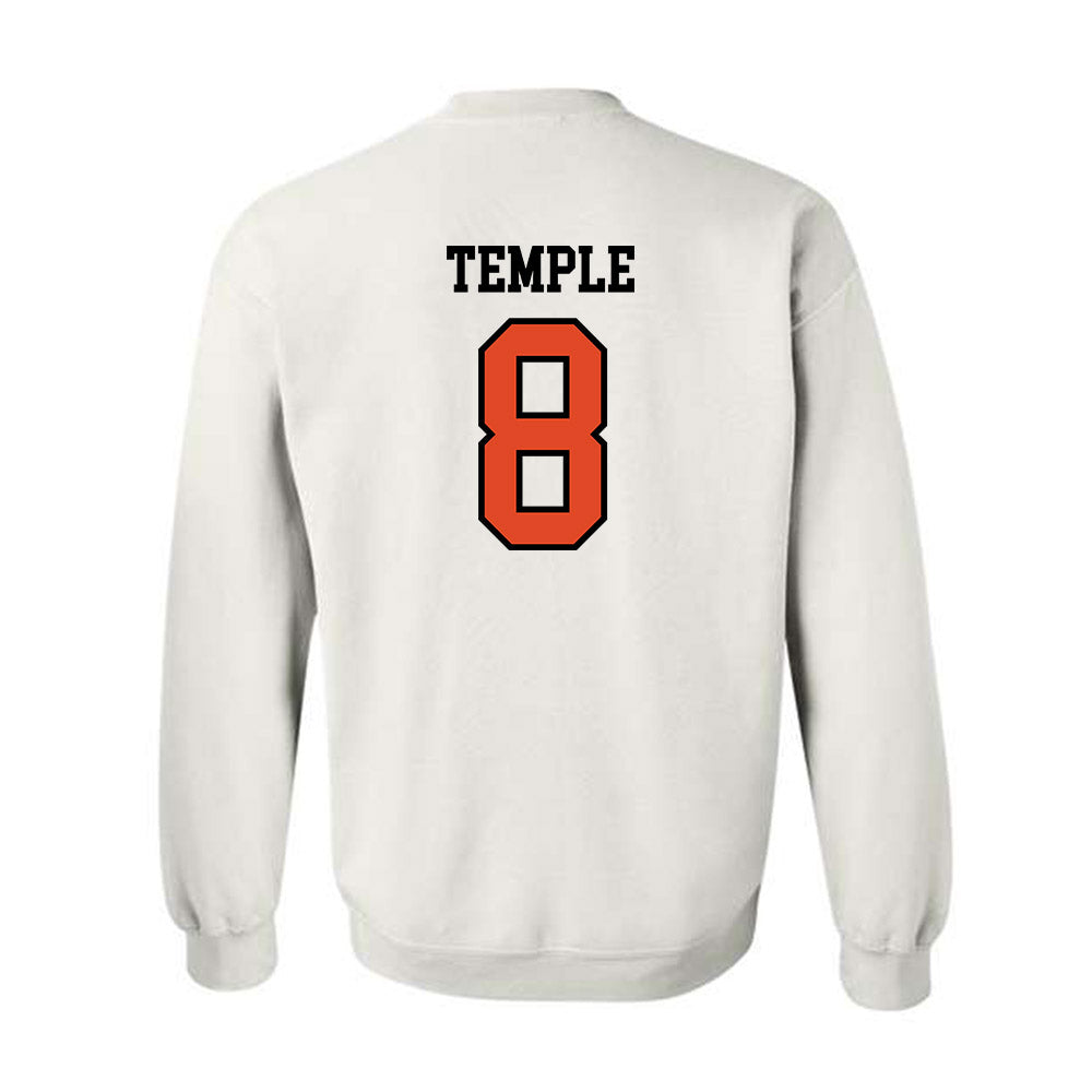 Oregon State - NCAA Football : DeCorion Temple - Sports Shersey Crewneck Sweatshirt-1