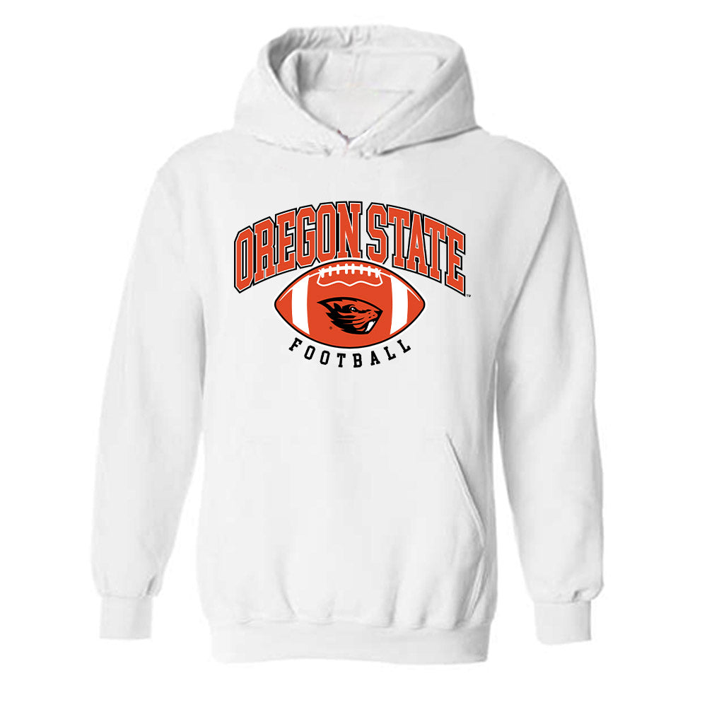 Oregon State - NCAA Football : Luke Sanford - Sports Shersey Hooded Sweatshirt-0