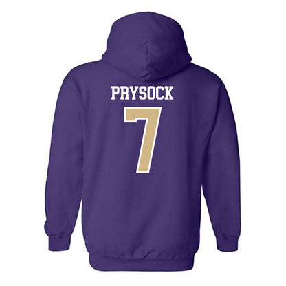 Washington - NCAA Football : Ephesians Prysock - Sports Shersey Hooded Sweatshirt-1