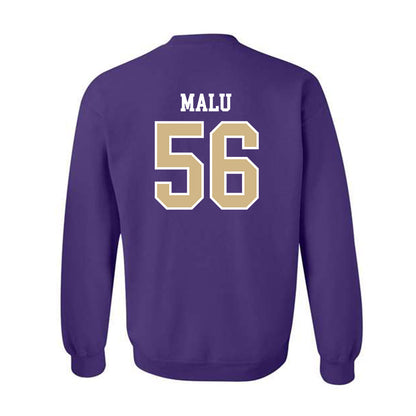 Washington - NCAA Football : Ta'Amilo Malu - Sports Shersey Crewneck Sweatshirt-1