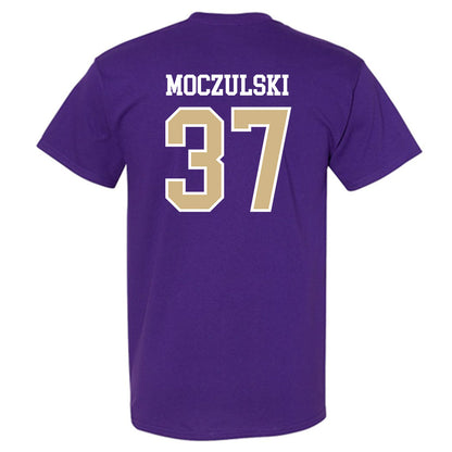 Washington - NCAA Football : Ethan Moczulski - Sports Shersey T-Shirt-1