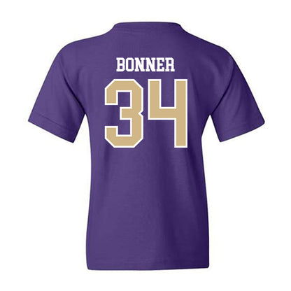 Washington - NCAA Football : Brian Bonner - Sports Shersey Youth T-Shirt-1