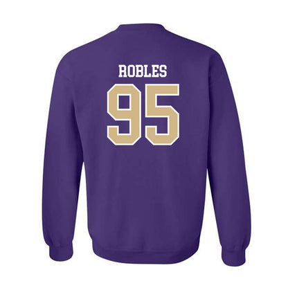 Washington - NCAA Football : Tyler Robles - Sports Shersey Crewneck Sweatshirt-1