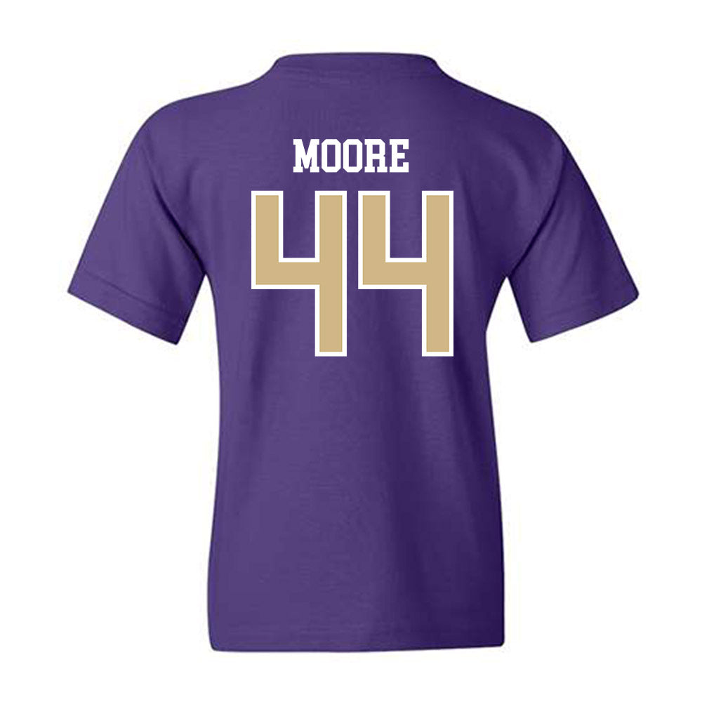Washington - NCAA Football : Hayden Moore - Sports Shersey Youth T-Shirt-1