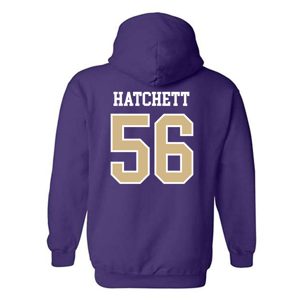Washington - NCAA Football : Geirean Hatchett - Sports Shersey Hooded Sweatshirt-1