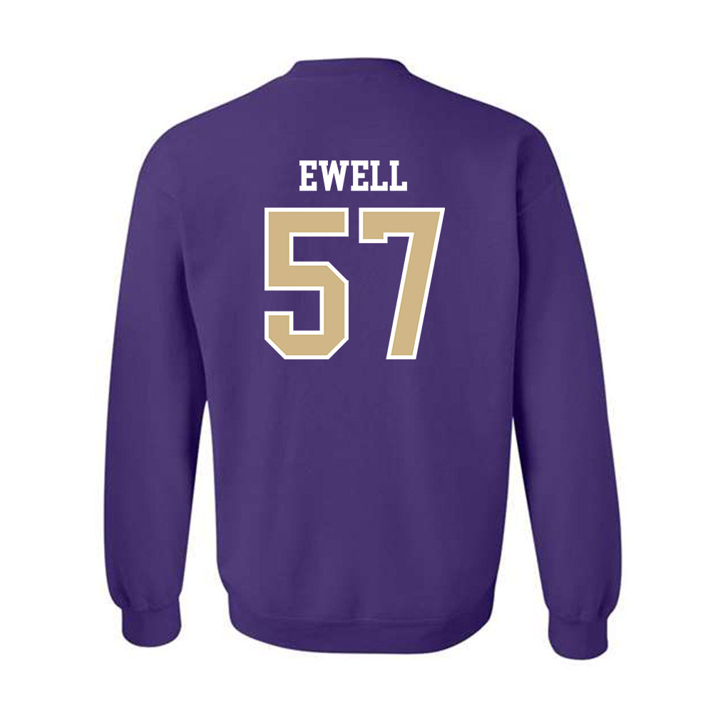 Washington - NCAA Football : Jesse Ewell - Sports Shersey Crewneck Sweatshirt-1
