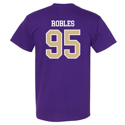 Washington - NCAA Football : Tyler Robles - Sports Shersey T-Shirt-1