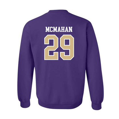 Washington - NCAA Football : Julian McMahan - Sports Shersey Crewneck Sweatshirt-1