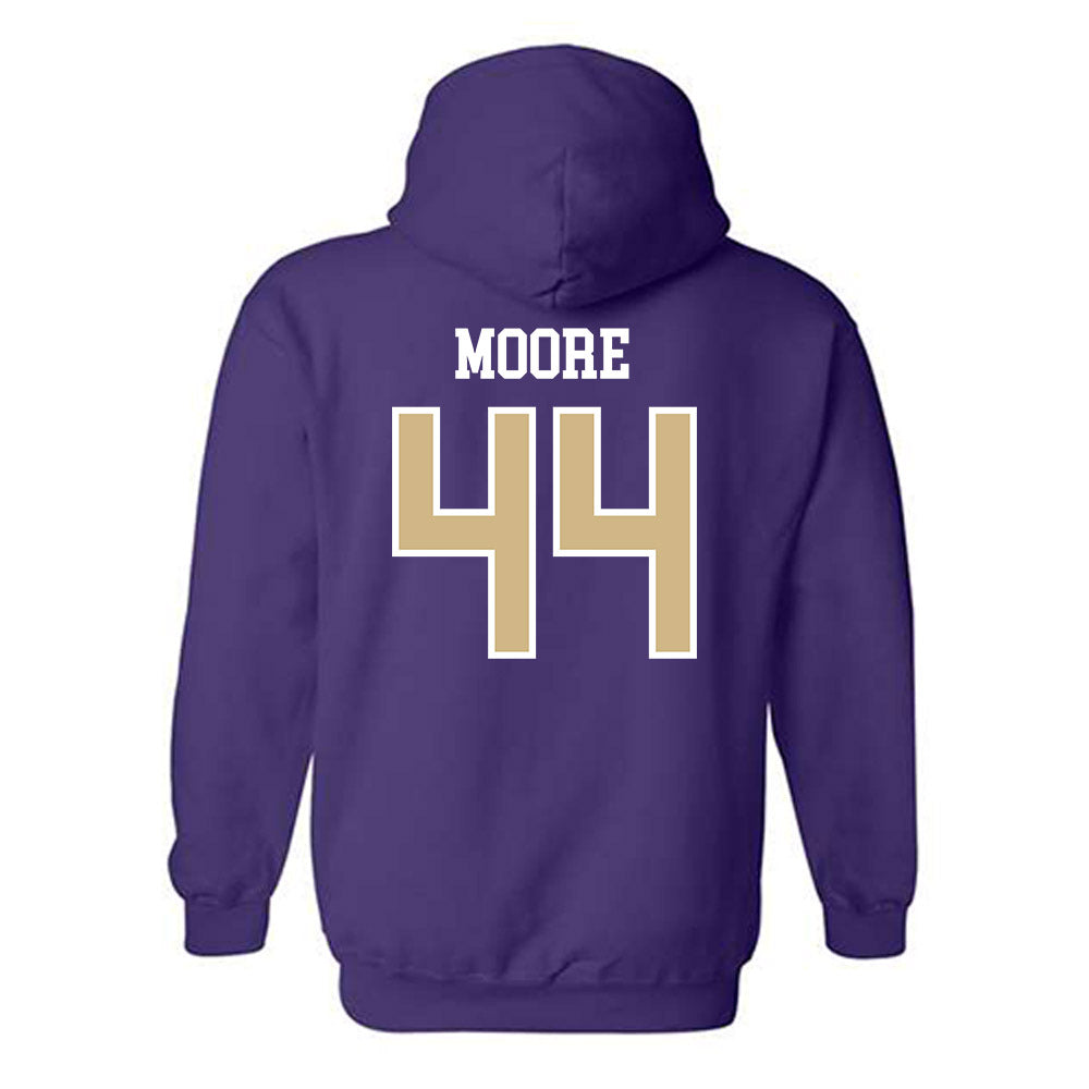 Washington - NCAA Football : Hayden Moore - Sports Shersey Hooded Sweatshirt-1
