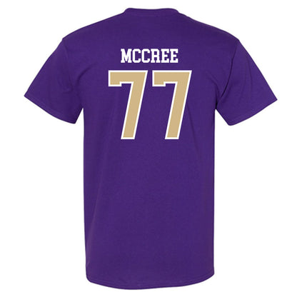 Washington - NCAA Football : Maximus McCree - Sports Shersey T-Shirt-1