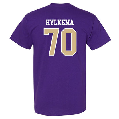 Washington - NCAA Football : Justin Hylkema - Sports Shersey T-Shirt-1