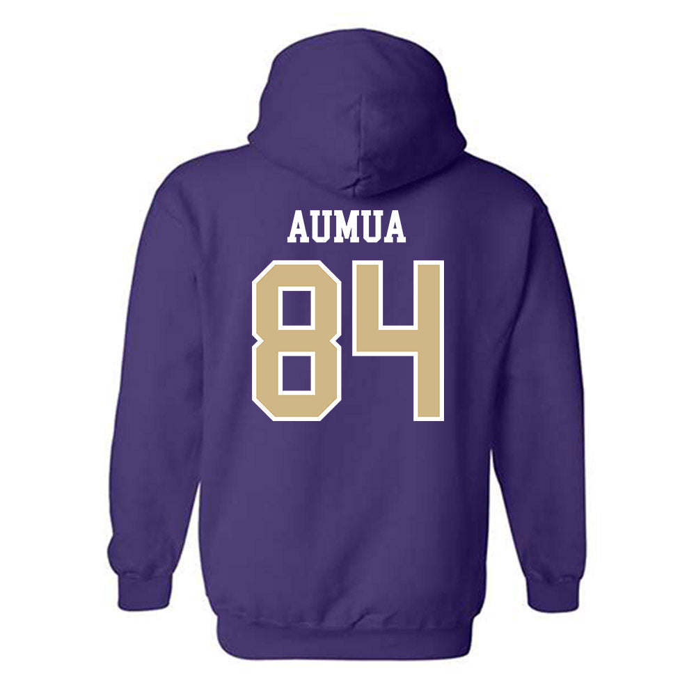 Washington - NCAA Football : Kekua Aumua - Sports Shersey Hooded Sweatshirt-1
