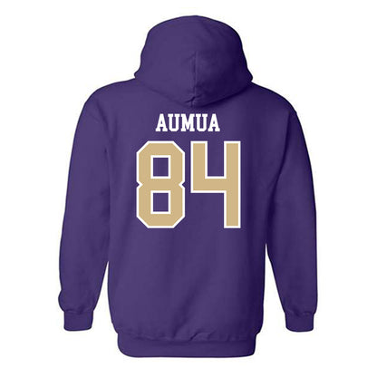 Washington - NCAA Football : Kekua Aumua - Sports Shersey Hooded Sweatshirt-1