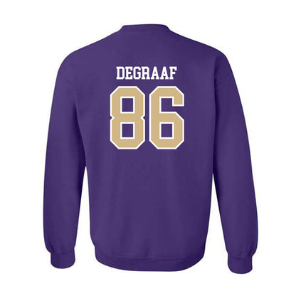 Washington - NCAA Football : Decker DeGraaf - Sports Shersey Crewneck Sweatshirt-1