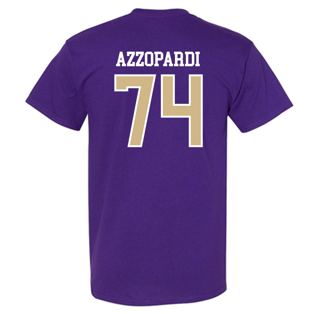 Washington - NCAA Football : Drew Azzopardi - Sports Shersey T-Shirt-1