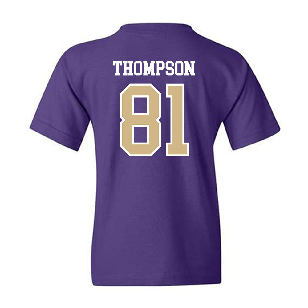 Washington - NCAA Football : Asa Thompson - Sports Shersey Youth T-Shirt-1