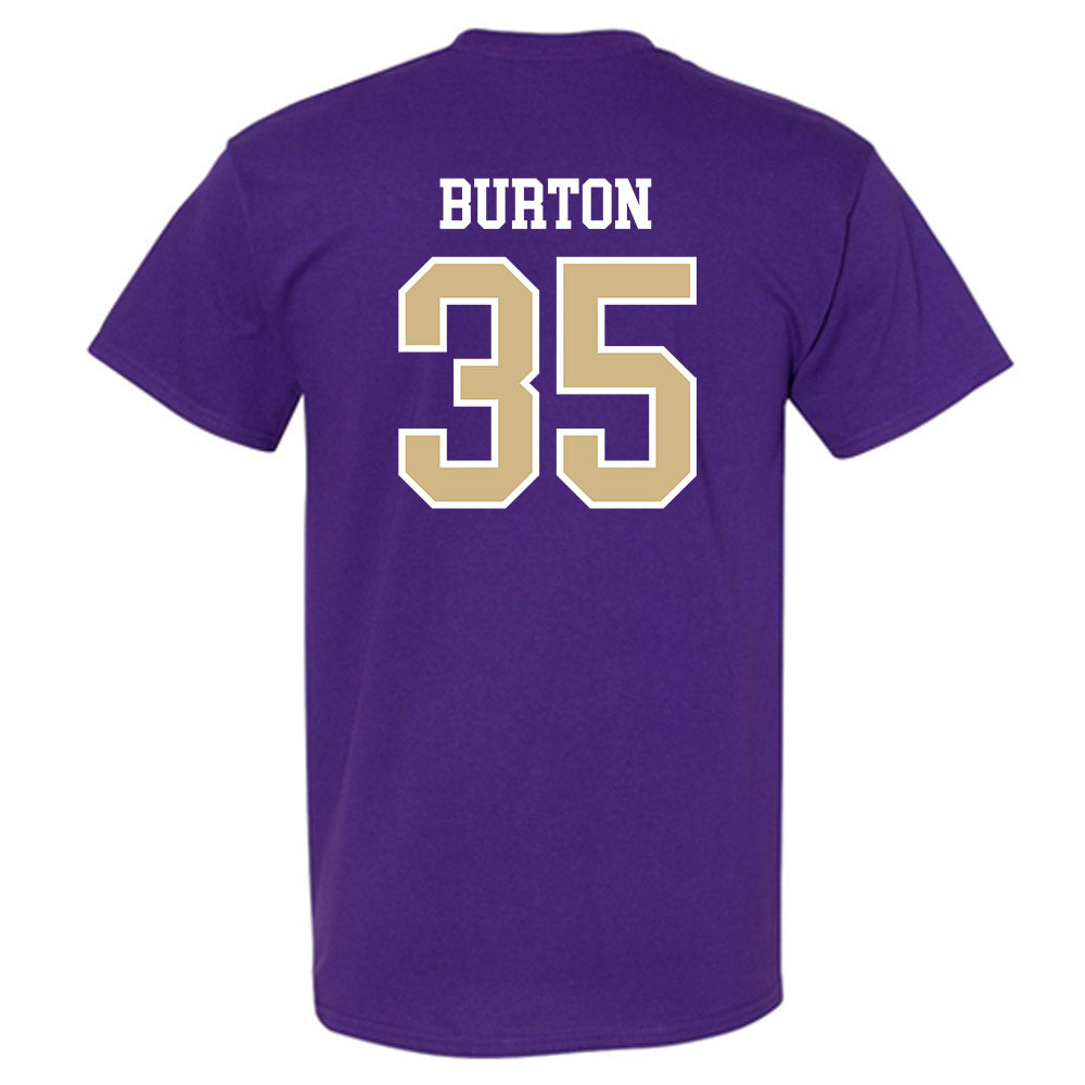 Washington - NCAA Football : Jace Burton - Sports Shersey T-Shirt-1