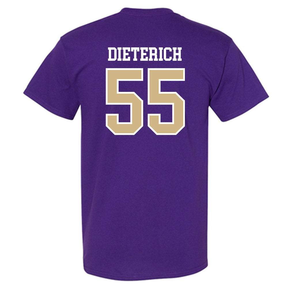 Washington - NCAA Football : Kolt Dieterich - Sports Shersey T-Shirt-1
