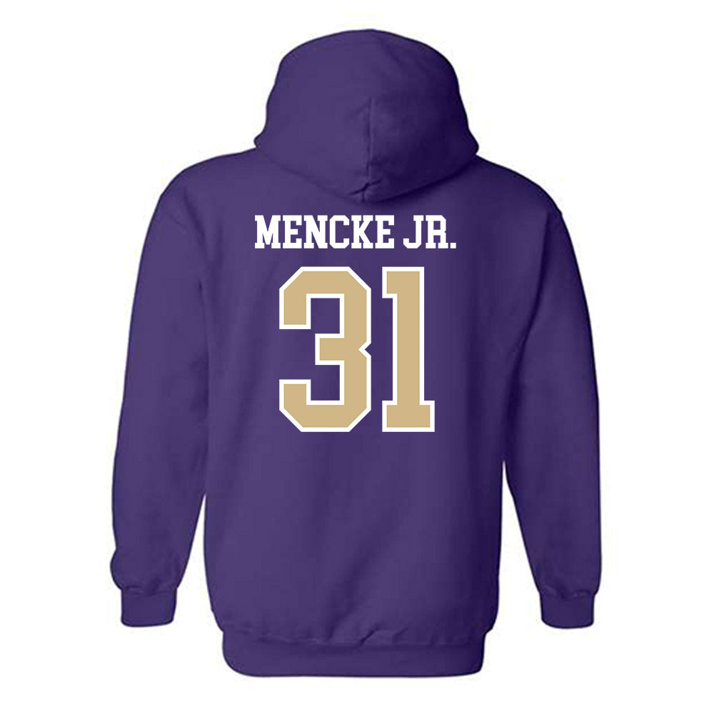 Washington - NCAA Football : Paul Mencke Jr. - Sports Shersey Hooded Sweatshirt-1