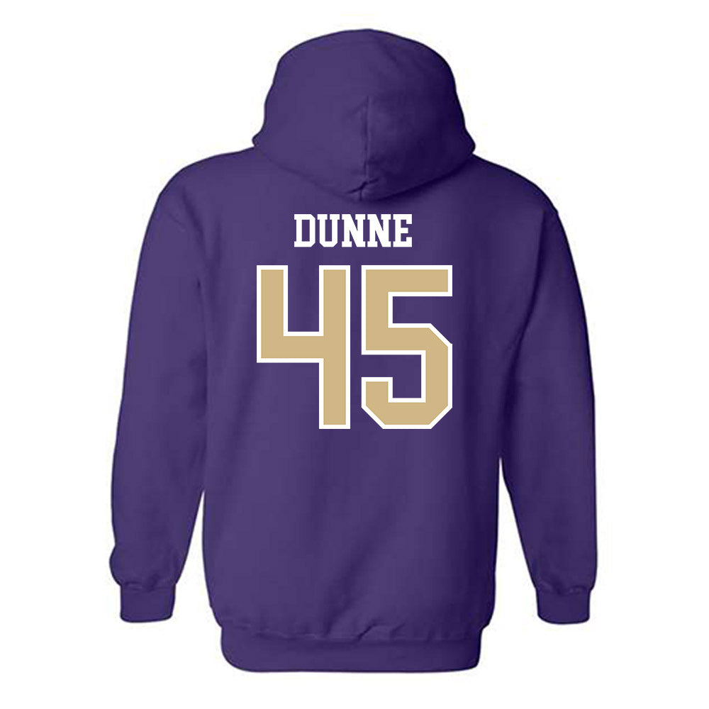Washington - NCAA Football : Luke Dunne - Sports Shersey Hooded Sweatshirt-1